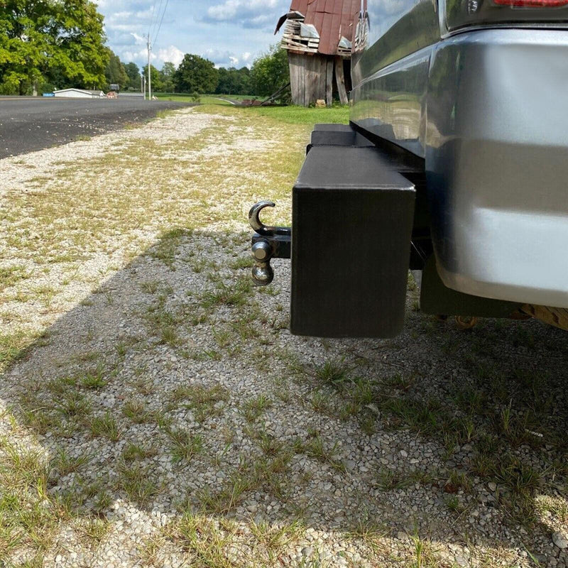 DURAFORCE For 73-97 Ford F150 F250 F350 F-Series Full Size Steel Rear Bumper