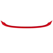 DURAFORCE FOR 2016-2021 HONDA CIVIC JDM GLOSSY RED ABS FRONT GRILL TRIM COVER GARNISH- 3PC