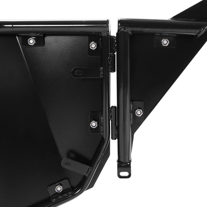 DURAFORCE Pair Aluminum Full Doors UTV Side for 14-23 Polaris RZR XP 1000 Turbo S FOX High