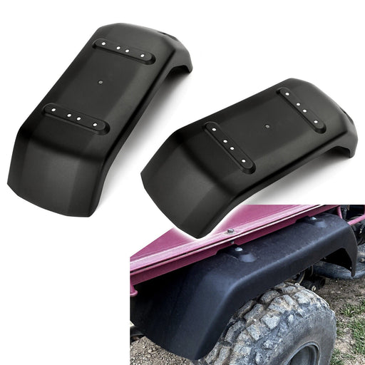 DURAFORCE For 2001-2008 01-08 Kawasaki Mule 3000 3010 3020 Rear Fender Pair Black PP