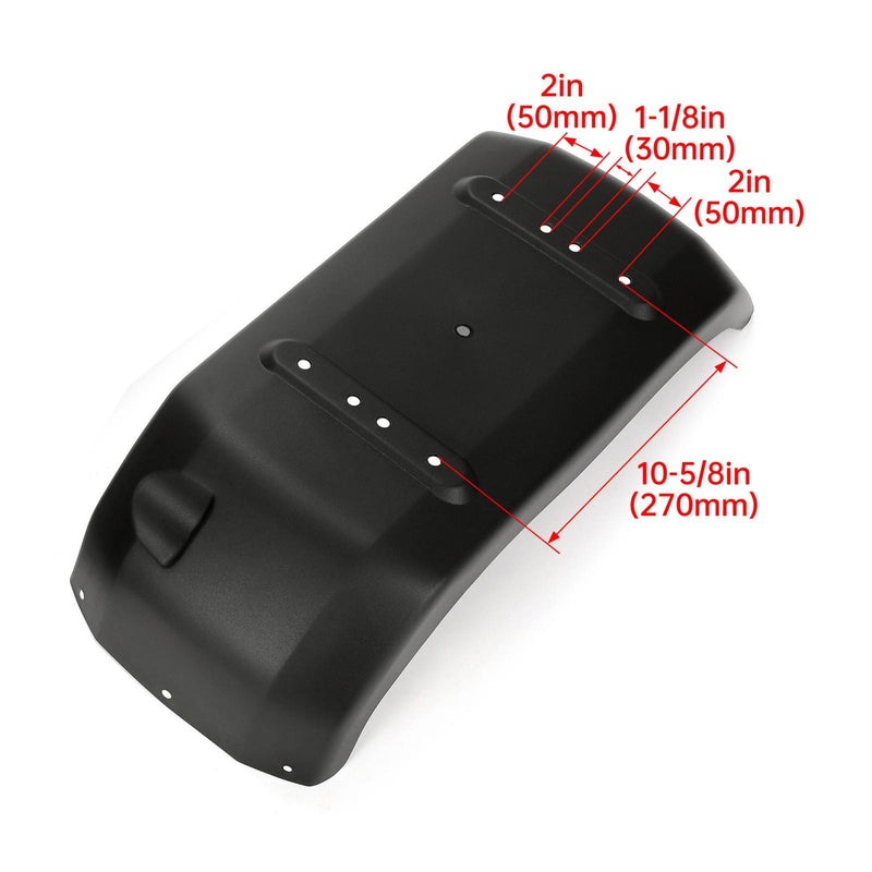 DURAFORCE For 2001-2008 01-08 Kawasaki Mule 3000 3010 3020 Rear Fender Pair Black PP