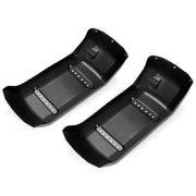 DURAFORCE For 2001-2008 01-08 Kawasaki Mule 3000 3010 3020 Rear Fender Pair Black PP