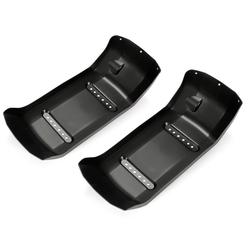 DURAFORCE For 2001-2008 01-08 Kawasaki Mule 3000 3010 3020 Rear Fender Pair Black PP