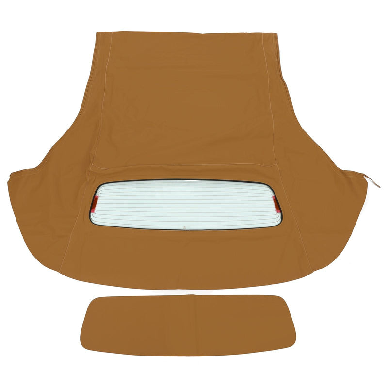 DURAFORCE Tan Convertible Top Fit For Ford Mustang Soft Top 05-14 w/Heated Glass Window