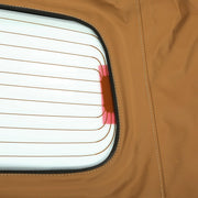 DURAFORCE Tan Convertible Top Fit For Ford Mustang Soft Top 05-14 w/Heated Glass Window