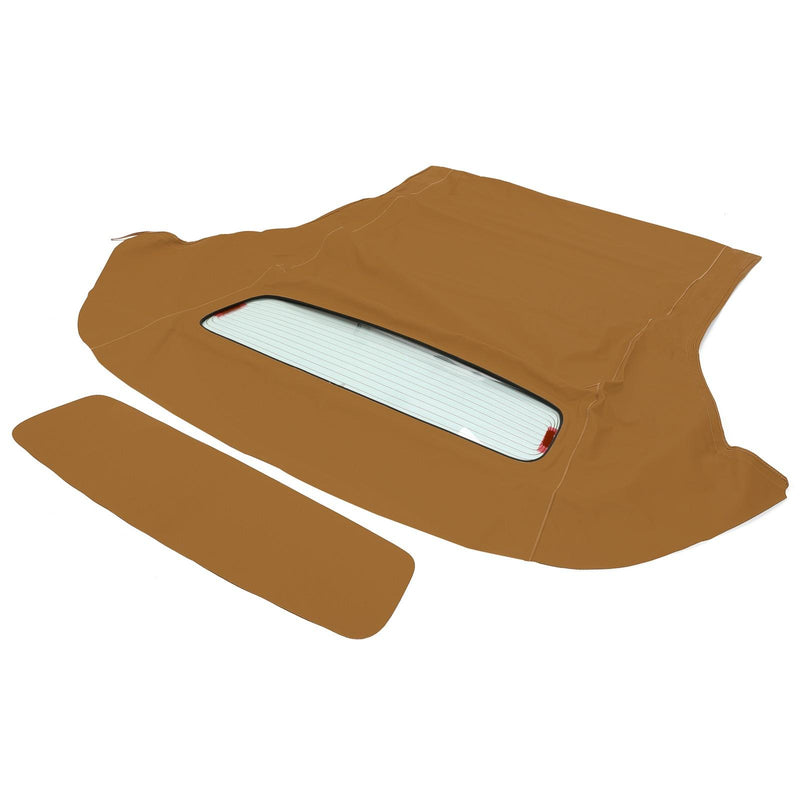 DURAFORCE Tan Convertible Top Fit For Ford Mustang Soft Top 05-14 w/Heated Glass Window