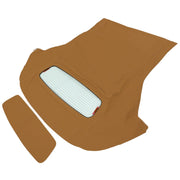 DURAFORCE Tan Convertible Top Fit For Ford Mustang Soft Top 05-14 w/Heated Glass Window