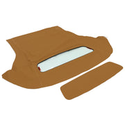 DURAFORCE Tan Convertible Top Fit For Ford Mustang Soft Top 05-14 w/Heated Glass Window