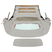 DURAFORCE Tan Convertible Top Fit For Ford Mustang Soft Top 05-14 w/Heated Glass Window