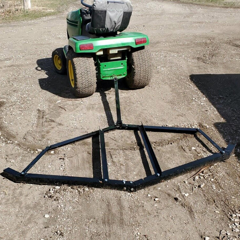 DURAFORCE 72" Adjustable Tow-Behind ForATV UTV Lawn Tractor Landscape Driveway Harrow Drag