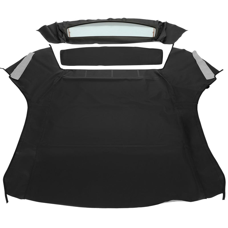 DURAFORCE For Ford Mustang 1994-2004 Convertible Soft Top & Heated Glass Window Black