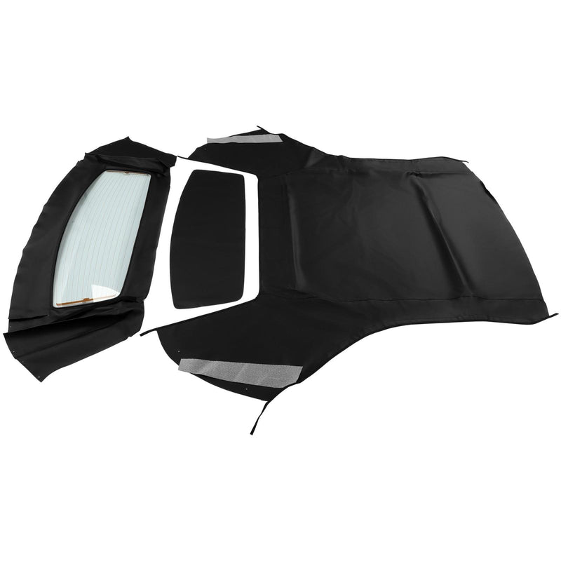DURAFORCE For Ford Mustang 1994-2004 Convertible Soft Top & Heated Glass Window Black