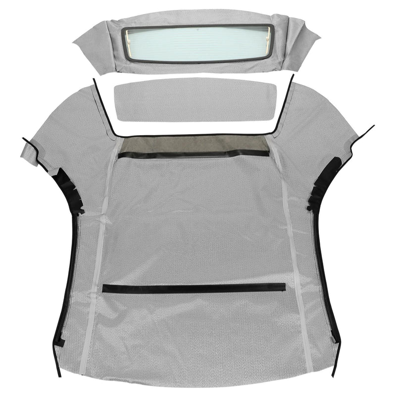 DURAFORCE For Ford Mustang 1994-2004 Convertible Soft Top & Heated Glass Window Black
