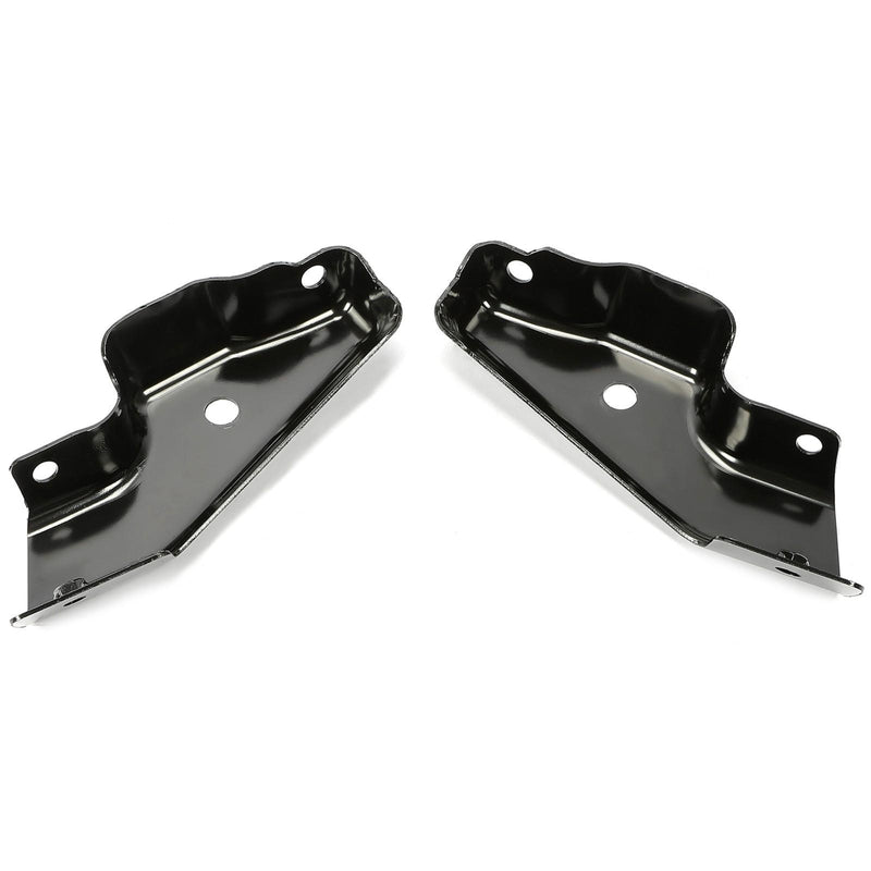 DURAFORCE Front Outside LH & RH Bumper Bracket Set For 03-07 Escalade Silverado Impact Bar