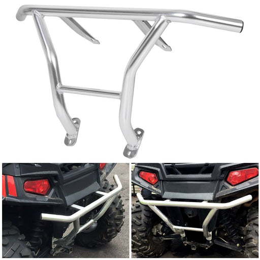 DURAFORCE Aluminum Rear Bumper Brush Guard Protector For 08-14 Polaris RZR 800 RZR S RZR 4