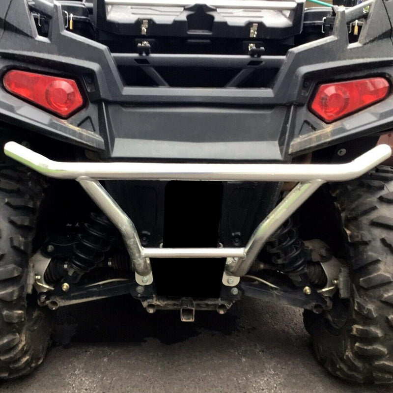 DURAFORCE Aluminum Rear Bumper Brush Guard Protector For 08-14 Polaris RZR 800 RZR S RZR 4