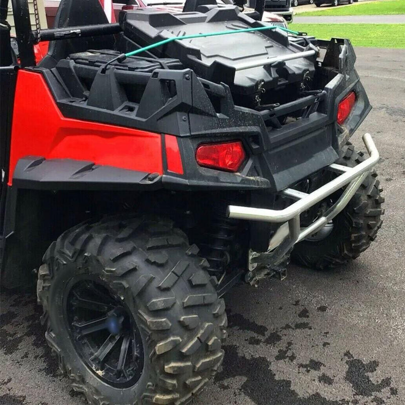 DURAFORCE Aluminum Rear Bumper Brush Guard Protector For 08-14 Polaris RZR 800 RZR S RZR 4