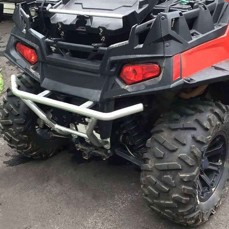 DURAFORCE Aluminum Rear Bumper Brush Guard Protector For 08-14 Polaris RZR 800 RZR S RZR 4