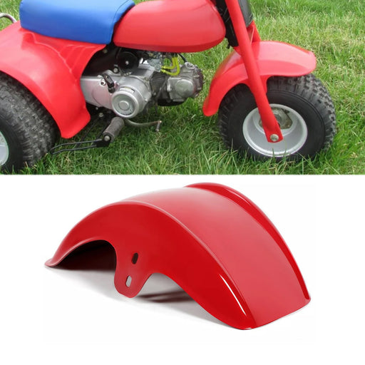 DURAFORCE RED Front Fender Plastics Mud Flap guard Kit For Honda ATC70 ATC 70 1978-1985