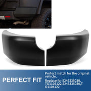 DURAFORCE For Toyota FJ Cruiser 07-14 Pair Rear Corner Bumper End Cap Pad LH & RH Black