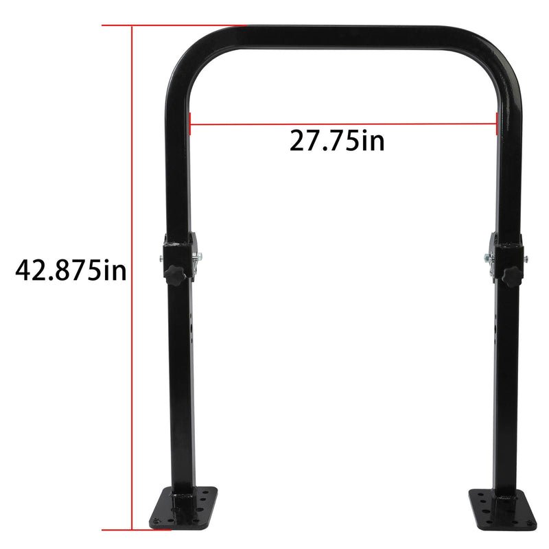 DURAFORCE Adjustable Folding ROPS Protection Structure For John Deere 2210 & 2305 Rollbar