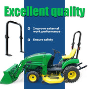 DURAFORCE Adjustable Folding ROPS Protection Structure For John Deere 2210 & 2305 Rollbar