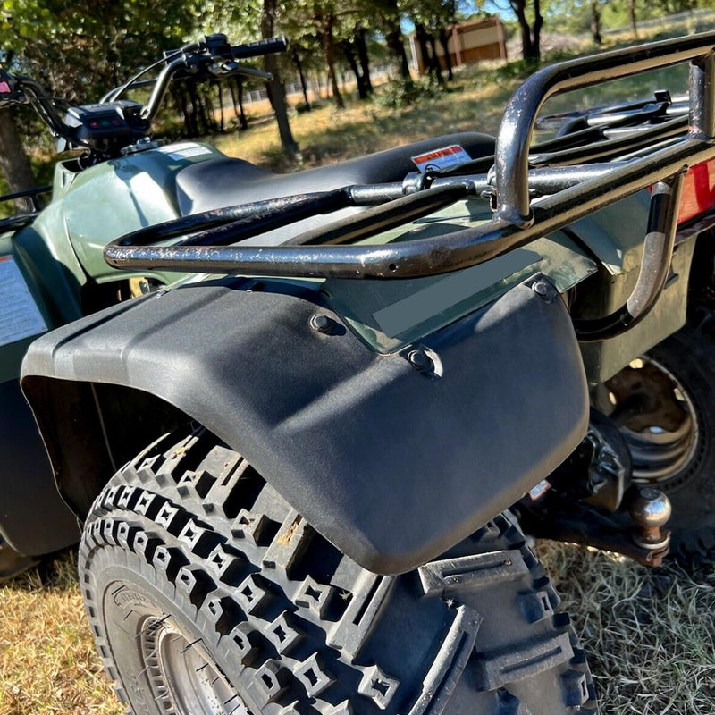 DURAFORCE Fit 96-00 Honda Fourtrax 300 ABS BLACK Left Rear Mud Guard Splash Fender Flap