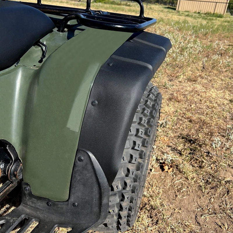 DURAFORCE Fit 96-00 Honda Fourtrax 300 ABS BLACK Left Rear Mud Guard Splash Fender Flap