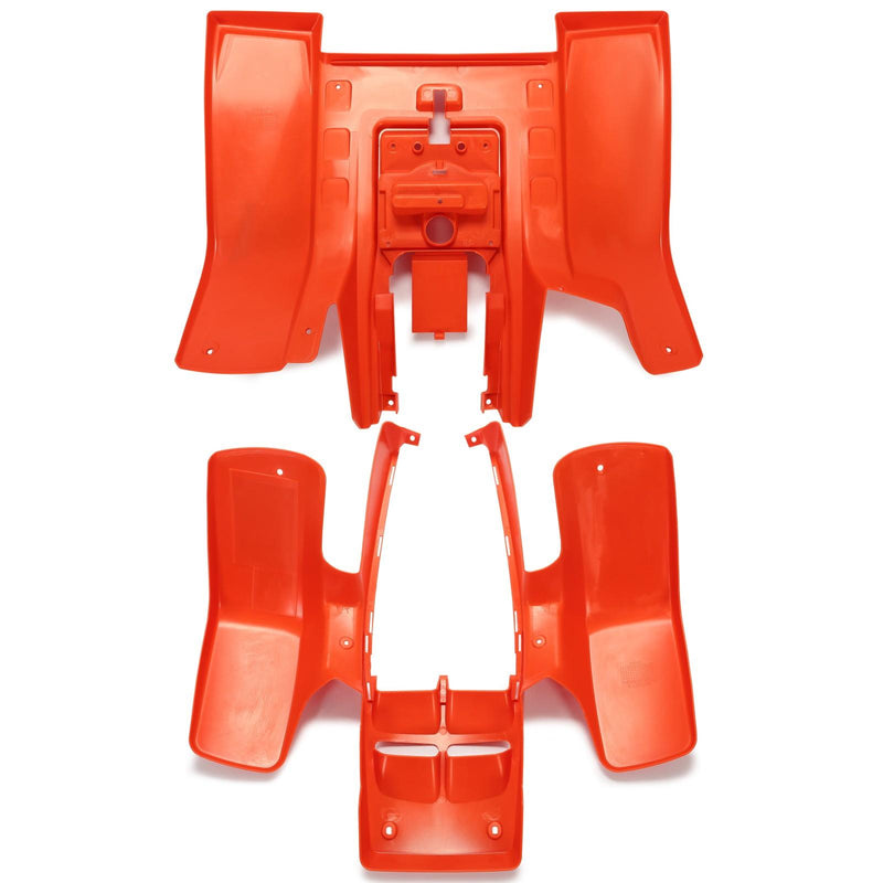 DURAFORCE Front & Rear Fenders Plastic Body Kit For 1987-2006 Yamaha Banshee 350 YFZ350
