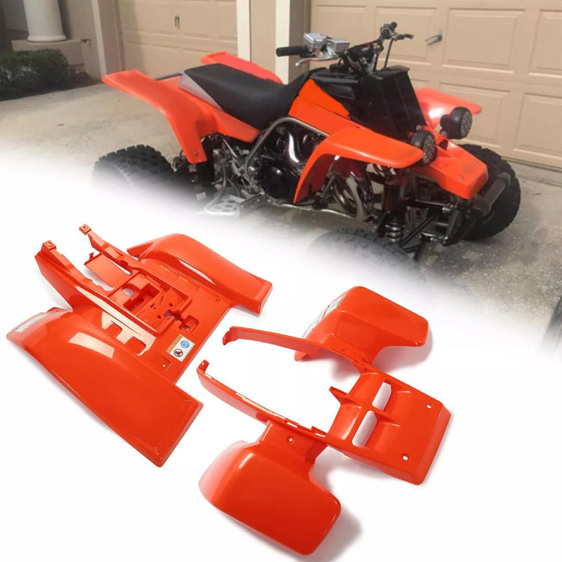 DURAFORCE Front & Rear Fenders Plastic Body Kit For 1987-2006 Yamaha Banshee 350 YFZ350