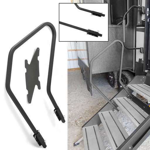 DURAFORCE RV Handrail Step Assist Handrail For 5th Wheel RVs 3 & 4 Solid Step Generation 3