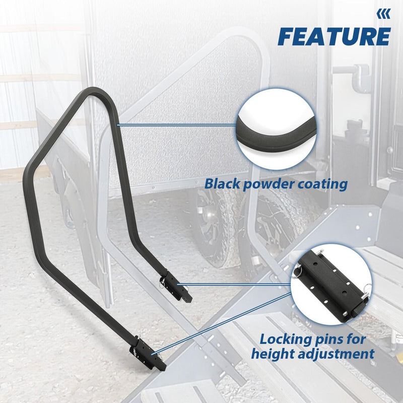 DURAFORCE RV Handrail Step Assist Handrail For 5th Wheel RVs 3 & 4 Solid Step Generation 3