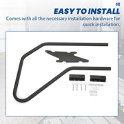 DURAFORCE RV Handrail Step Assist Handrail For 5th Wheel RVs 3 & 4 Solid Step Generation 3