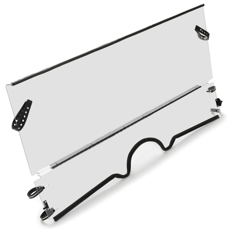 DURAFORCE Top Roof & 1/4" Front Folding Windshield For 2004-2013 Yamaha Rhino 450 660 700