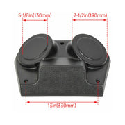 DURAFORCE For Golf Cart Polaris RZR UTV RZR-4 Overhead Speaker Console Stereo Radio Cover