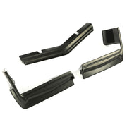 DURAFORCE For 1979-1985 Buick Riviera Model Front Plastic Bumper Fillers (Set of 3 Pcs)