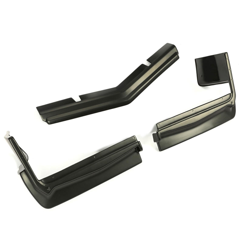 DURAFORCE For 1979-1985 Buick Riviera Model Front Plastic Bumper Fillers (Set of 3 Pcs)