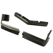 DURAFORCE For 1979-1985 Buick Riviera Model Front Plastic Bumper Fillers (Set of 3 Pcs)