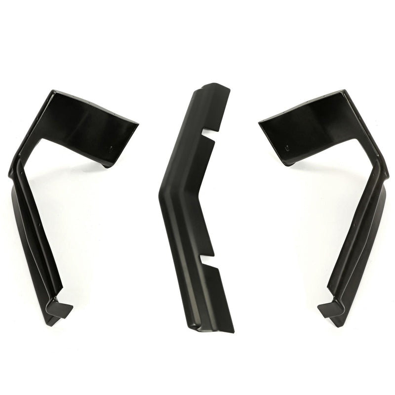 DURAFORCE For 1979-1985 Buick Riviera Model Front Plastic Bumper Fillers (Set of 3 Pcs)