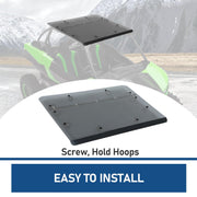 DURAFORCE For 2020+ Kawasaki Teryx KRX 1000 Smoked Tinted Transparent Hard Top Roof
