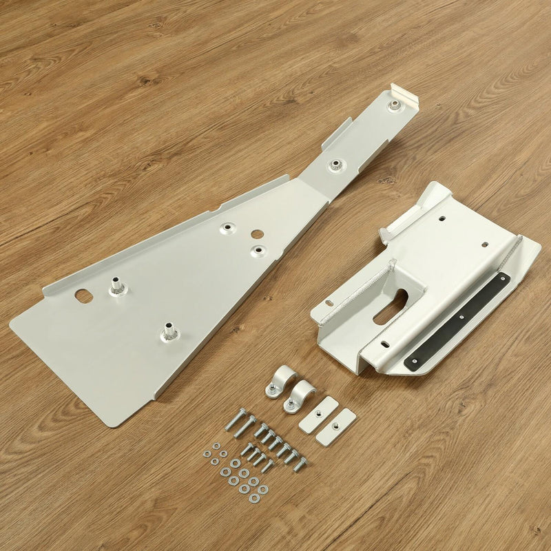 DURAFORCE For Honda TRX 400X/400EX Full Chassis Glide & Swing Arm Skid Plate Gaurd 99-14
