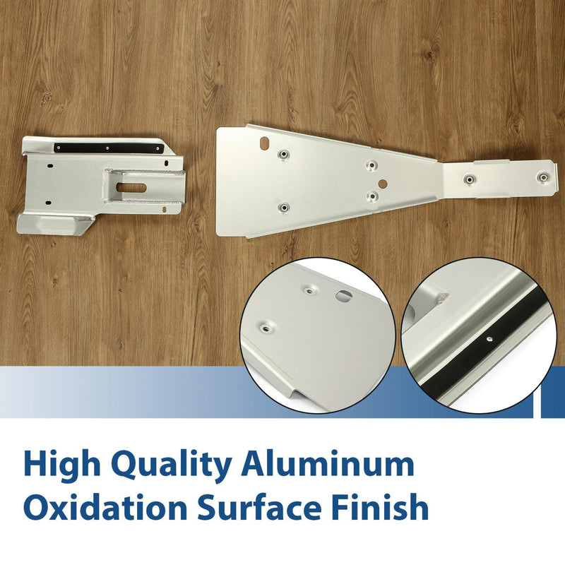 DURAFORCE For Honda TRX 400X/400EX Full Chassis Glide & Swing Arm Skid Plate Gaurd 99-14