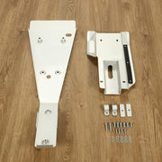 DURAFORCE For Honda TRX 400X/400EX Full Chassis Glide & Swing Arm Skid Plate Gaurd 99-14