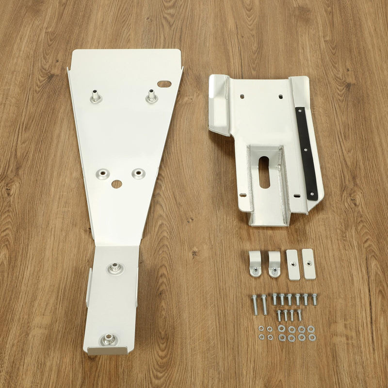 DURAFORCE For Honda TRX 400X/400EX Full Chassis Glide & Swing Arm Skid Plate Gaurd 99-14