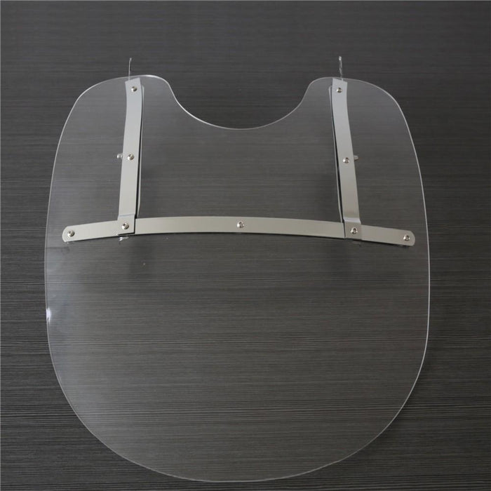 DURAFORCE 26" Clear Front Windscreen Windshield For Harley Softail Fatboy FLS FLST 2000-17