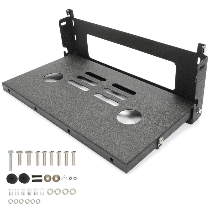 DURAFORCE Rear Door Tailgate Table Cargo Shelf Rack Holder For Jeep Wrangler JK JKU 07-19
