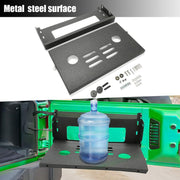 DURAFORCE Rear Door Tailgate Table Cargo Shelf Rack Holder For Jeep Wrangler JK JKU 07-19