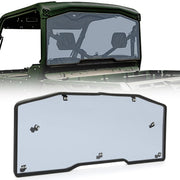 DURAFORCE Heavy Duty Tinted Rear Windshield For 2016-2022 2023 Can-Am Defender HD / MAX HD