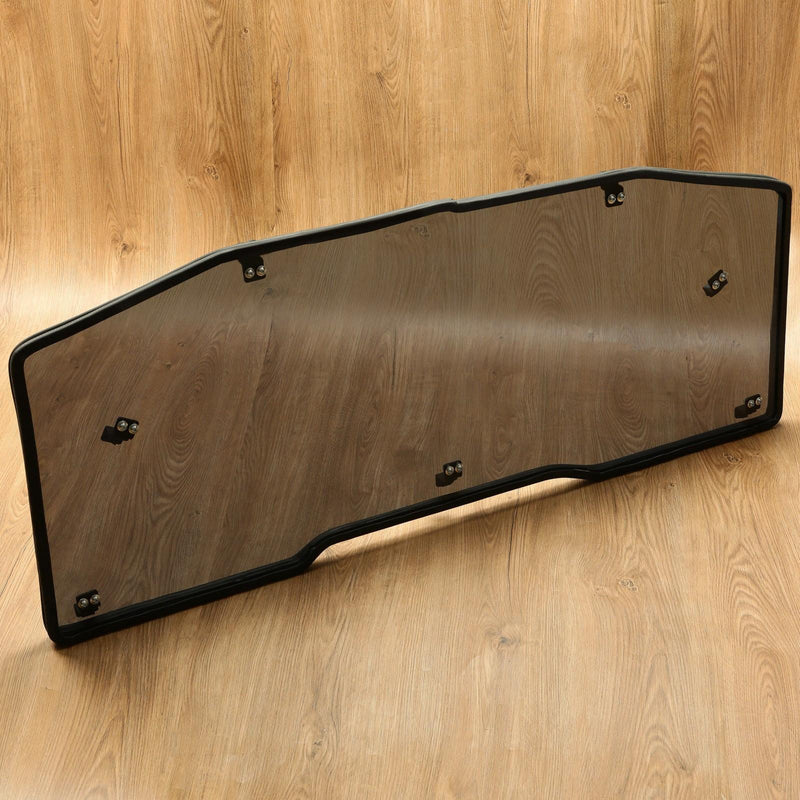 DURAFORCE Heavy Duty Tinted Rear Windshield For 2016-2022 2023 Can-Am Defender HD / MAX HD