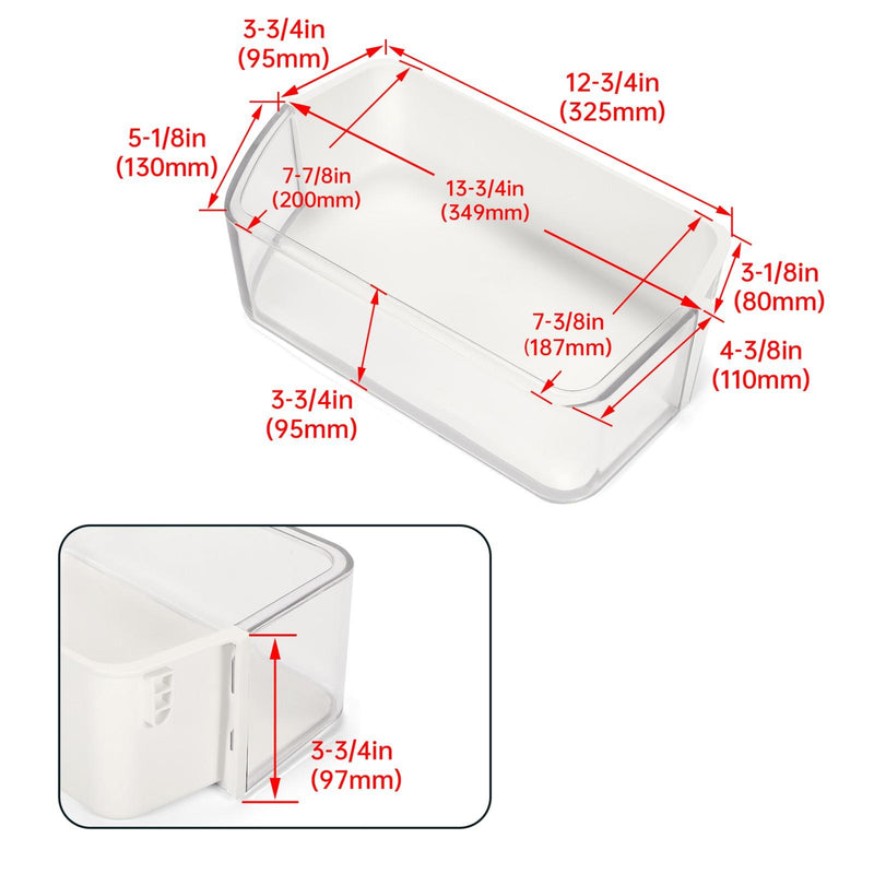 DURAFORCE Door Bin Shelf Basket Right Side For SAMSUNG Refrigerators DA97-12650A